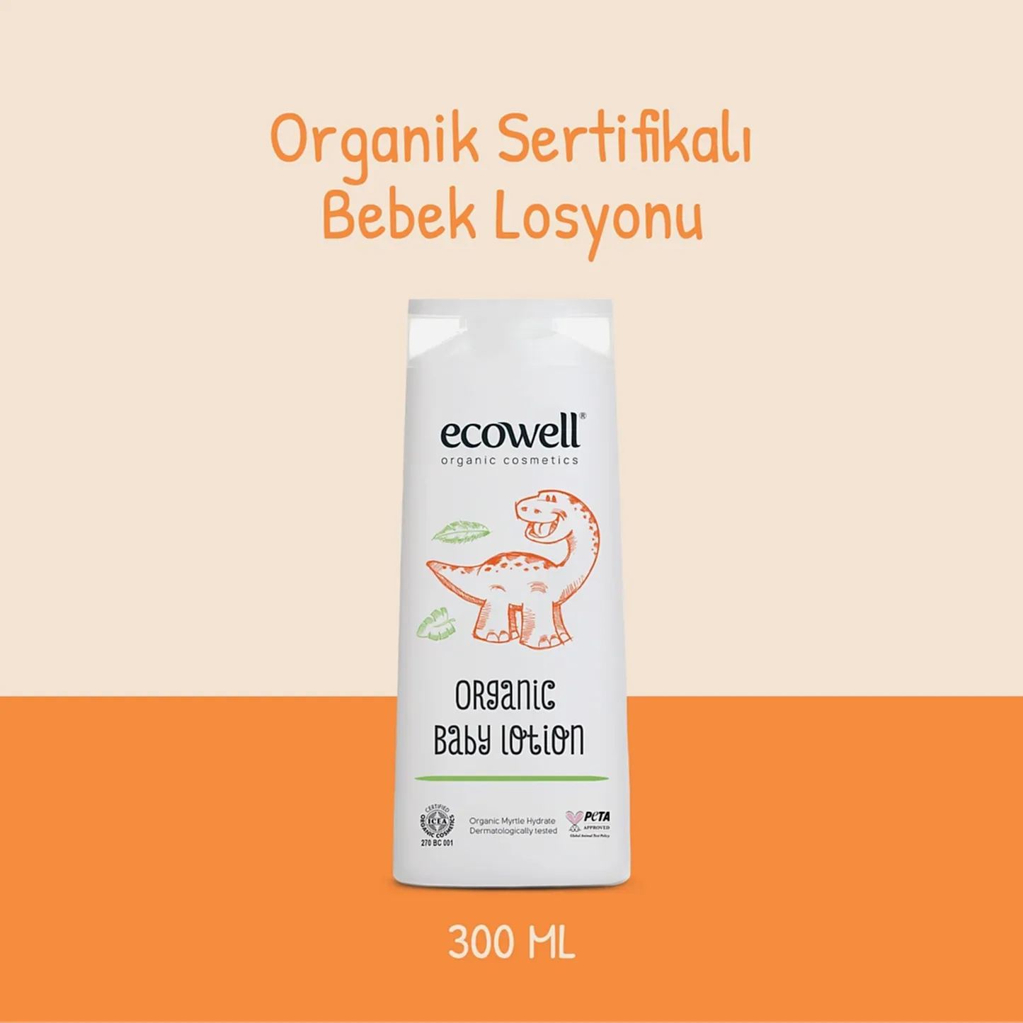 Sertifikalı Organik Bebek Losyonu - 300 ml