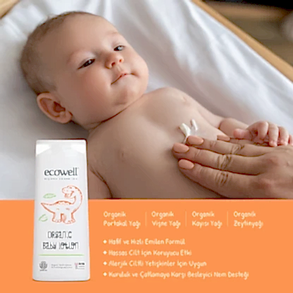 Sertifikalı Organik Bebek Losyonu - 300 ml