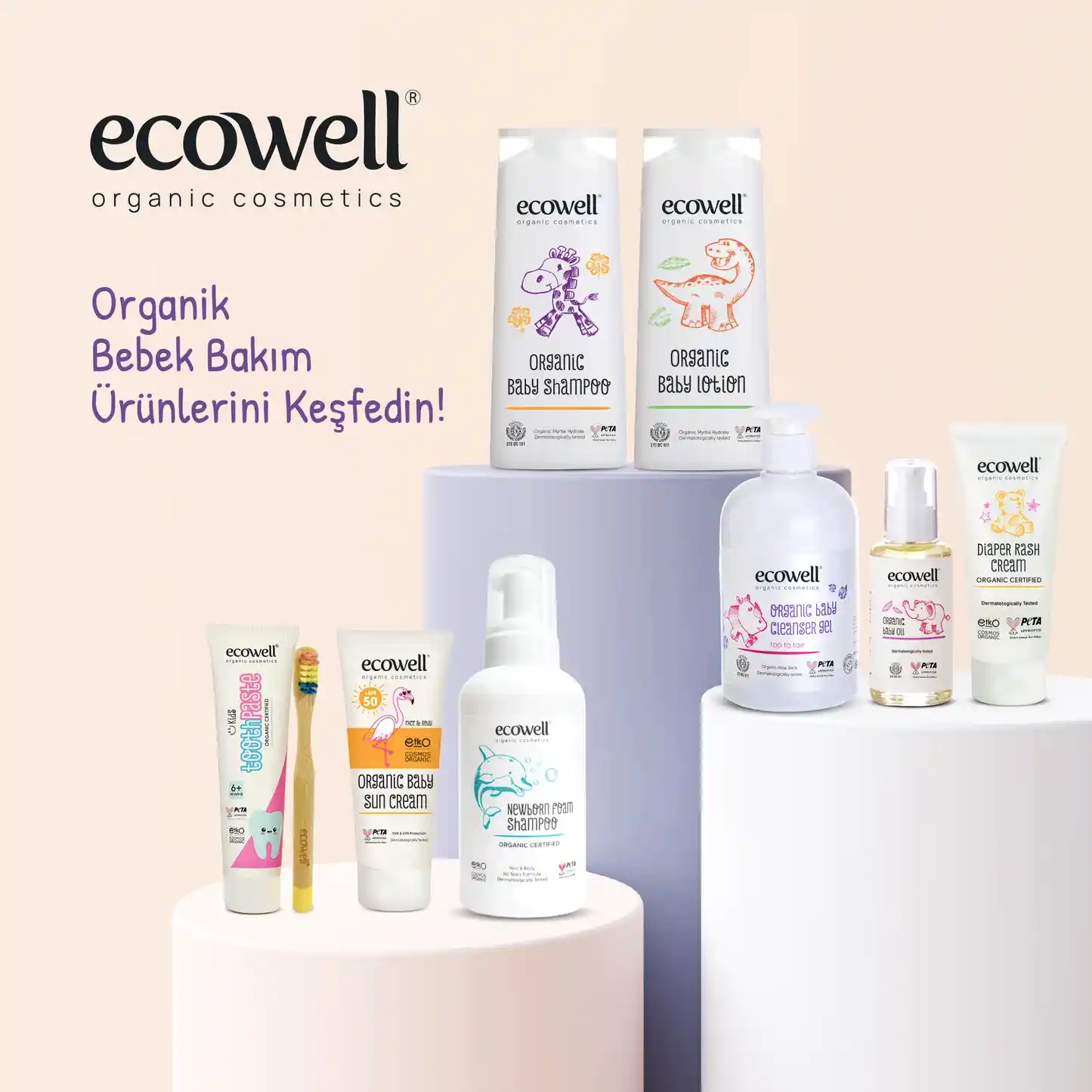 Sertifikalı Organik Bebek Losyonu - 300 ml