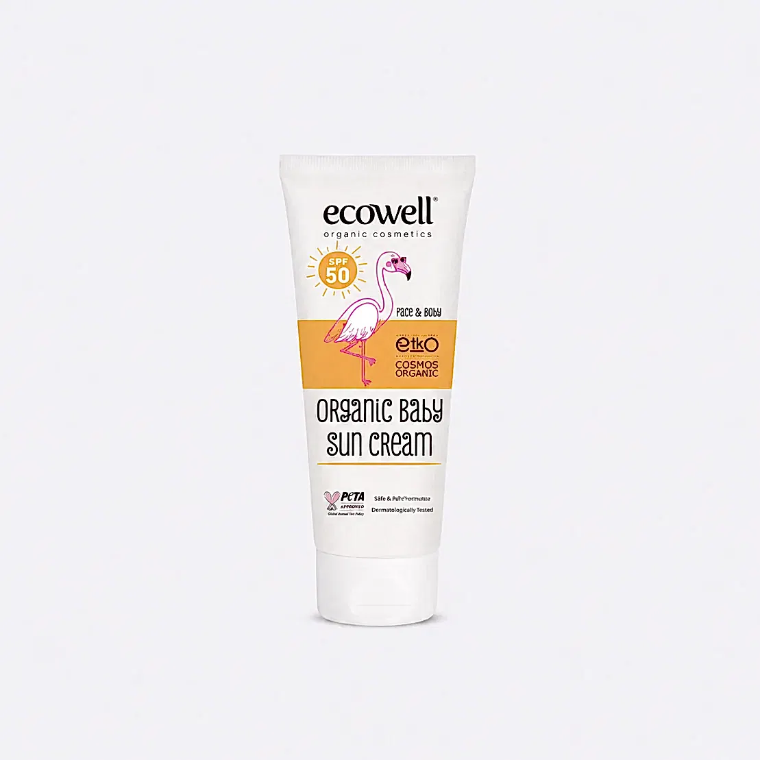 Sertifikalı Organik Bebek Güneş Kremi SPF 50 - 110 gr