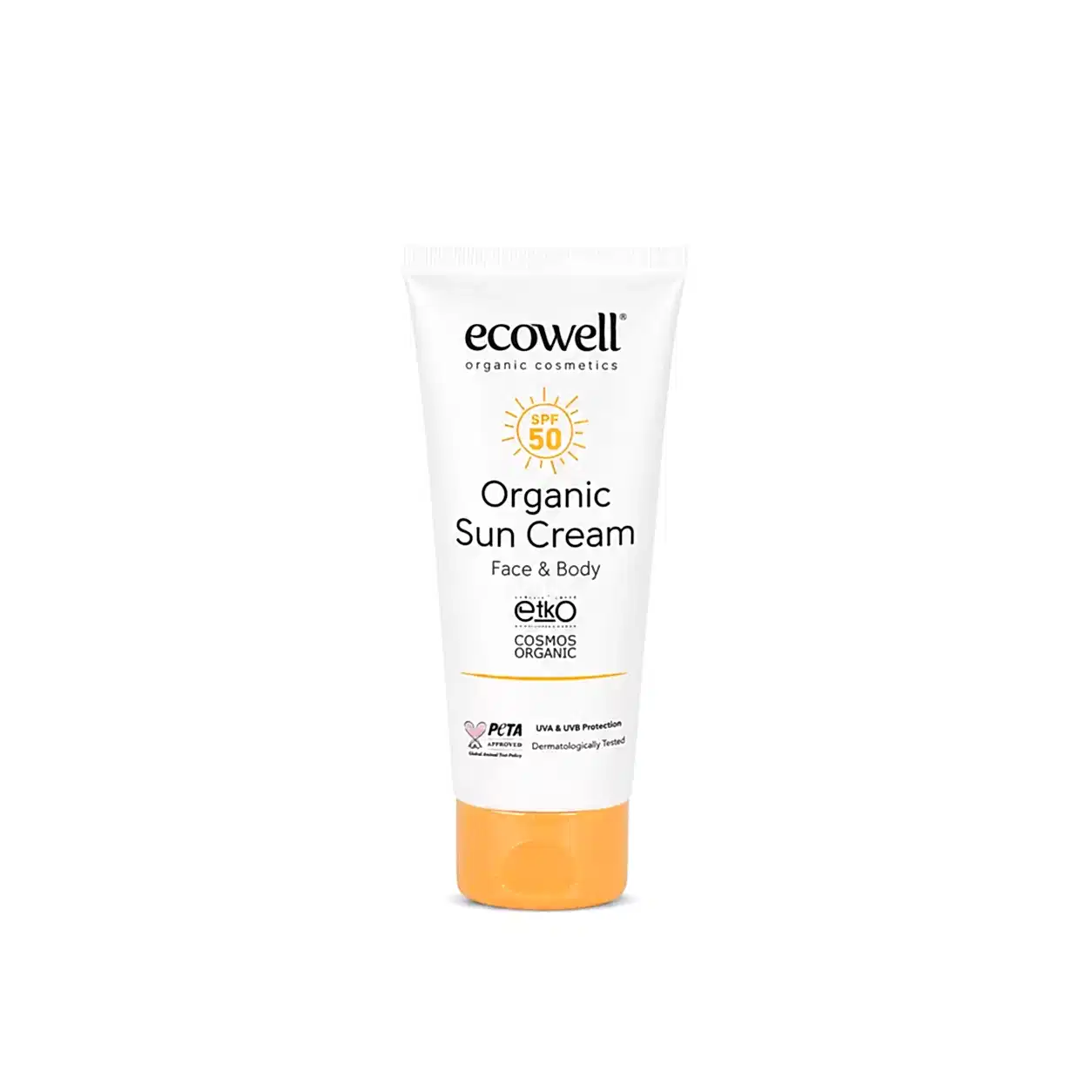 Sertifikalı Organik Güneş Kremi SPF 50 - 110 gr